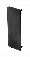 Заглушка закрытая для C-профиля VELLO, черная — купить оптом и в розницу в интернет магазине GTV-Meridian.
