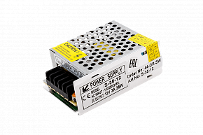 Блок питания для светодиодов 220/12V 35W, IP20 сетка — купить оптом и в розницу в интернет магазине GTV-Meridian.