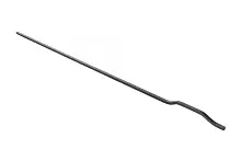 Ручка мебельная алюминиевая GRAVEL L-1200 мм, черный матовый — купить оптом и в розницу в интернет магазине GTV-Meridian.