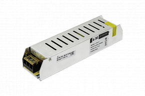 Блок питания для светодиодов 220/12V 100W, IP20, компактный (узкий) — купить оптом и в розницу в интернет магазине GTV-Meridian.