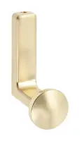 Крючок мебельный ARCO, брашированное золото — купить оптом и в розницу в интернет магазине GTV-Meridian.